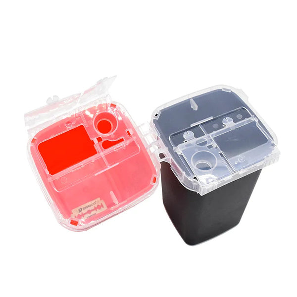 Razor Blade Disposal Container Black The Pamper Palace Aus