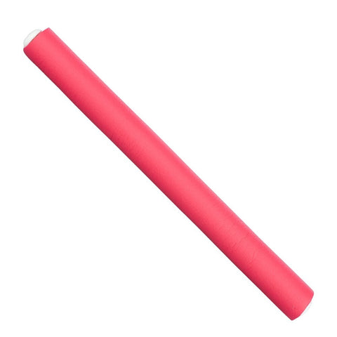 3x Hair FX Short Flexible Rollers - Red 12pk