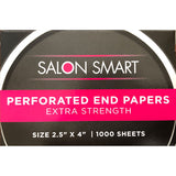 6x Salon Smart Perforated Ends Papers 1000 sheets