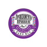 6x American Barber Hard Mud 50ml
