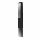 6x BabylissPro Heat Resistant Nano Titanium Carbon Teasing Comb
