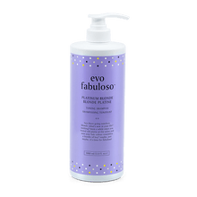Evo Fabuloso Platinum Blonde Toning Shampoo 1L