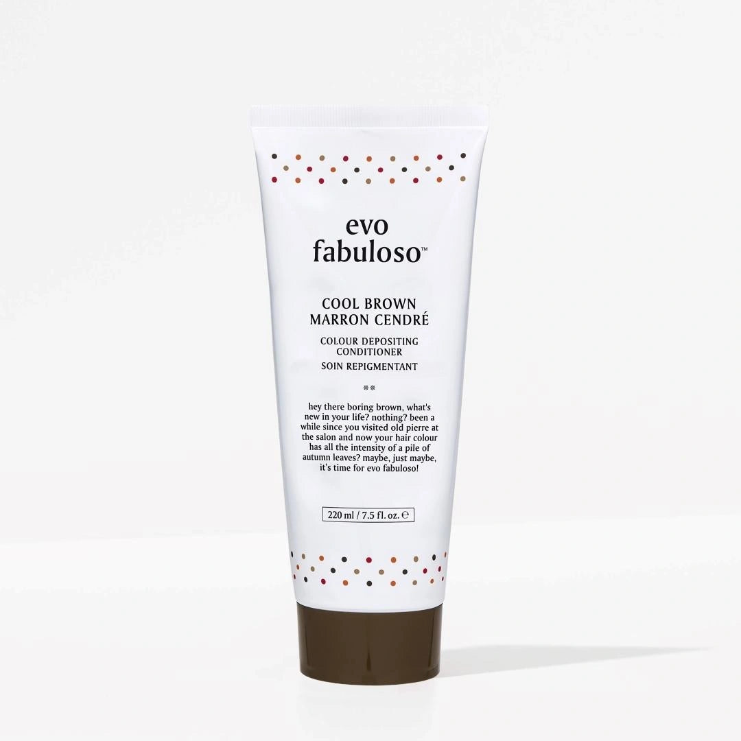 Evo Fabuloso Cool Brown Colour Depositing Conditioner 220ml