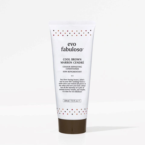 Evo Fabuloso Cool Brown Colour Depositing Conditioner 220ml