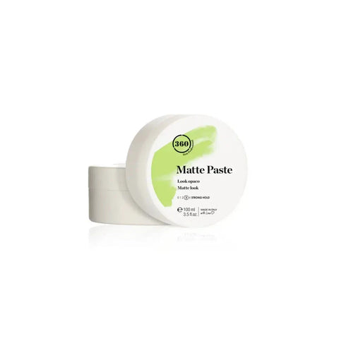 360 Hair Professional Matte Paste Matte Look 100ml Hold Factor