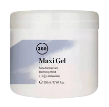 360 Hair Professional Maxi Gel Defining Hold 500ml