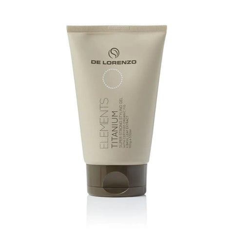 De Lorenzo Elements Titanium Super Strong Styling Gel 100g