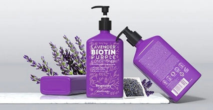 6x Beamarry Lavender Biotin Purple Conditioner 380ml