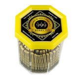 3x Premium Pin Company 999 Bobby Pins 2" Gold 250g