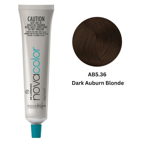 De Lorenzo Novacolor AB5.36 Dark Auburn Blonde 60g