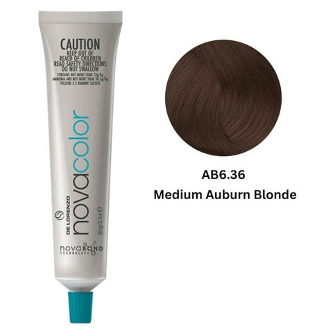 De Lorenzo Novacolor AB6.36 Medium Auburn Blonde 60g