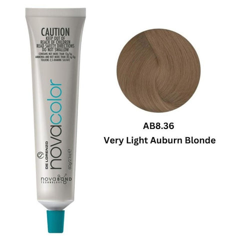 De Lorenzo Novacolor AB8.36 Very Light Auburn Blonde 60g