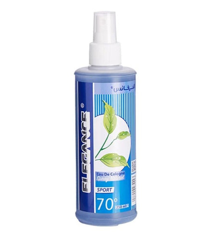 Elegance Eau De Cologne Natural Spray Cologne Sport 250ml