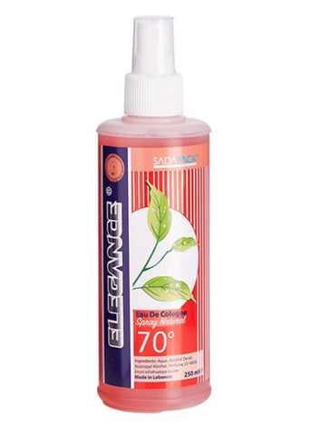 Elegance Eau De Cologne Natural Spray Cologne Classic 250ml
