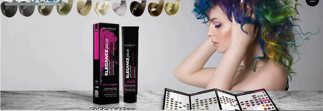 Elegance Plus Professional Hair Colour Cream 100ml- 10.1 Platinum Ash Very Light Blonde