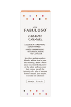 Evo Fabuloso Caramel Colour Intensifying Conditioner 30ml