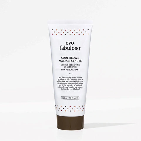 Evo Fabuloso Cool Brown Colour Depositing Conditioner 220ml
