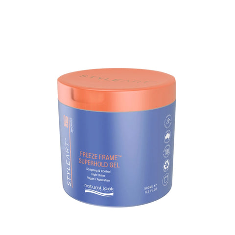 Natural Look StyleArt Freeze Frame Superhold Styling Gel 500g