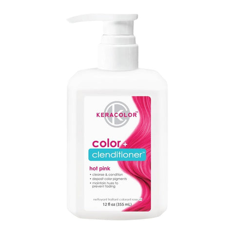 Keracolor Color Clenditioner Colouring Shampoo Hot Pink 355ml