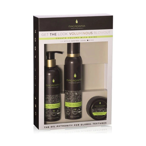 Macadamia Professional Voluminous Blowout 3 Piece Pack