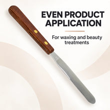 Natural Look Metal Spatulas – Precision Waxing & Beauty Applicator Tools