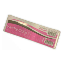 Natural Look White Calico Epilation Cloth Strips