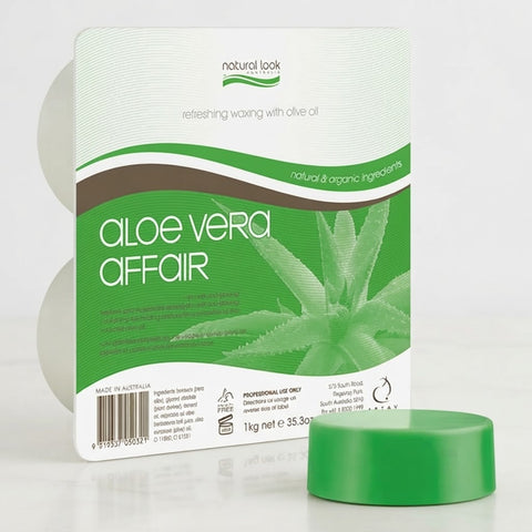 Natural Look Aloe Vera Affair Unisex Hot Wax 1kg