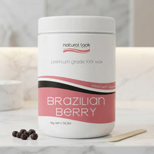 Natural Look Brazilian Berry Hot Wax 1kg