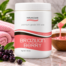 Natural Look Brazilian Berry Hot Wax 1kg