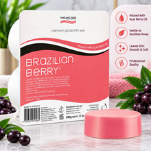 Natural Look Brazilian Berry Hot Wax 500g