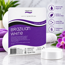 Natural Look Brazilian White Hot Wax 1kg