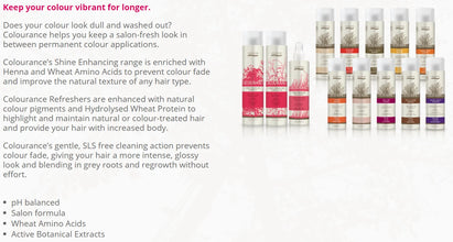 Natural Look Colourance Peach Blonde Shampoo 250ml