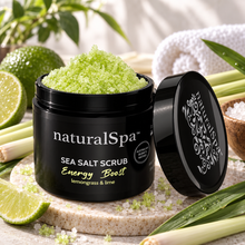 Natural Look NaturalSpa Energy Boost Sea Salt Scrub 500g