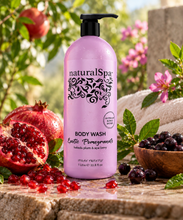 Natural Look NaturalSpa Exotic Pomegranate Body Wash 1 Ltr