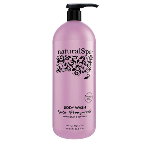 Natural Look NaturalSpa Exotic Pomegranate Body Wash 1 Ltr