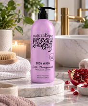 Natural Look NaturalSpa Exotic Pomegranate Body Wash 375ml