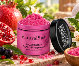 Natural Look NaturalSpa Exotic Pomegranate Sugar Scrub 500g