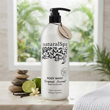Natural Look NaturalSpa Organic Conconut Body Wash 375ml