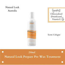 Natural Look Prepare Treatment Pre Wax Prep 250ml