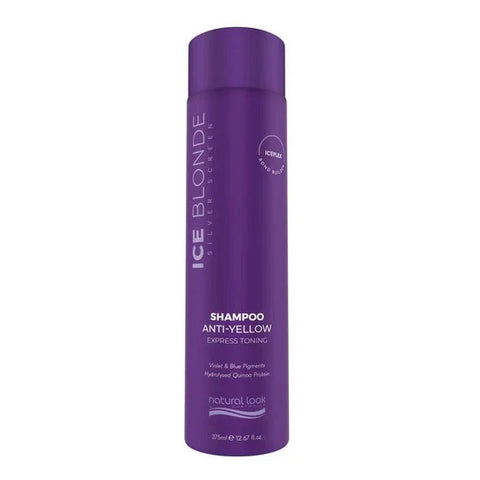 Natural Look Silver Screen Ice Blonde Anti-Yellow Shampoo 375ml