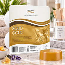 Natural Look Solid Gold Hot Wax 1kg