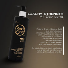 RedOne After Shave Cream Cologne Gold 400ml