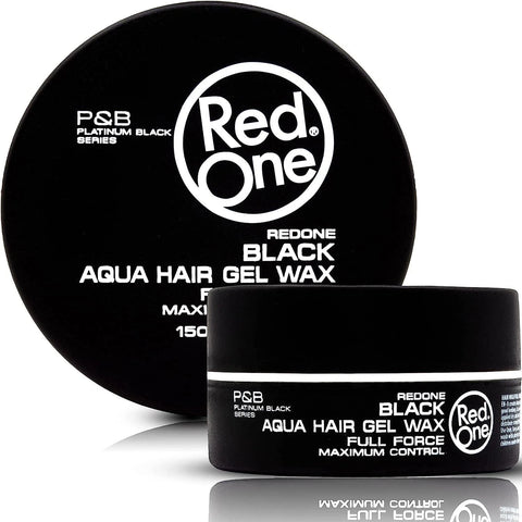 RedOne Aqua Hair Gel Wax Black 150ml
