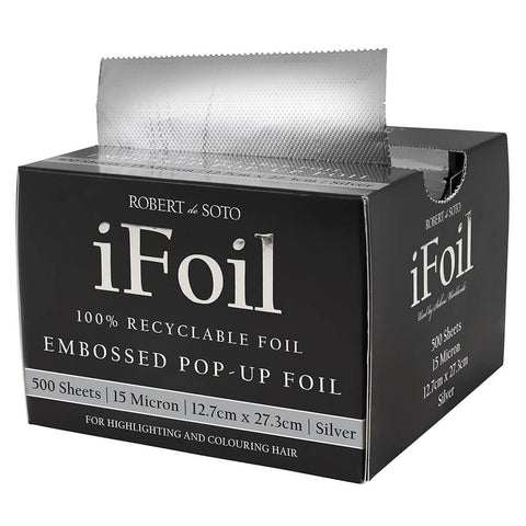 Robert de Soto iFoil Embossed Pop Up Silver 500 Sheets