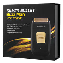 Silver Bullet Buzz Man Fade N Shave Shaver Moving Blade