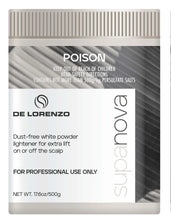De Lorenzo Supanova White Powder Lightener Bleach 500g