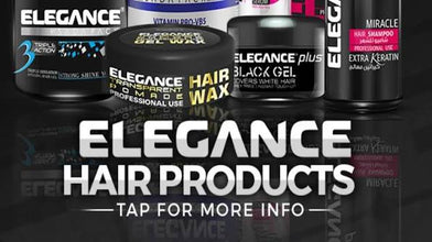 Elegance Hair Gel Wax Red 140g
