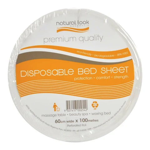 Natural Look Disposable Bed Sheet Roll