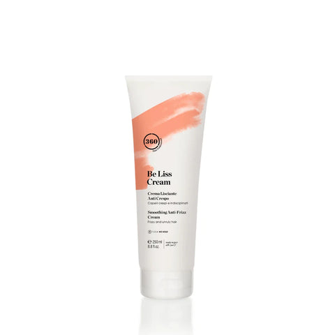 360 Hair Professional Be Liss Cream 250ml Smoothing Anti-Frizz For Frizzy Hair