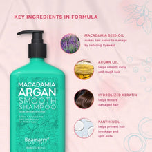 Beamarry Macadamia Argan Smooth Shampoo 380ml